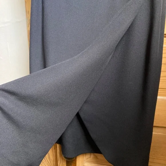 Couture Louis Feraud black cocktail dress 100% silk - Picture 6 of 12